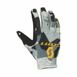 Discount 🥰 Scott 350 Fury Evo Junior Gloves Grey Yellow ❤️