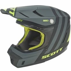 Wholesale ⭐ Plastic Scott 350 Evo Plus Dash Ece Helmet Black Yellow 🤩
