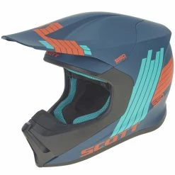Best reviews of ๐คฉ Plastic Scott 550 Stripes Ece Helmet Blue ๐