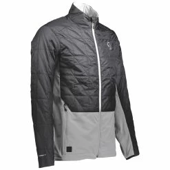 Best Sale ✔️ Fleeces Scott Insuloft Hybrid Ft Jacket Black Grey 😍