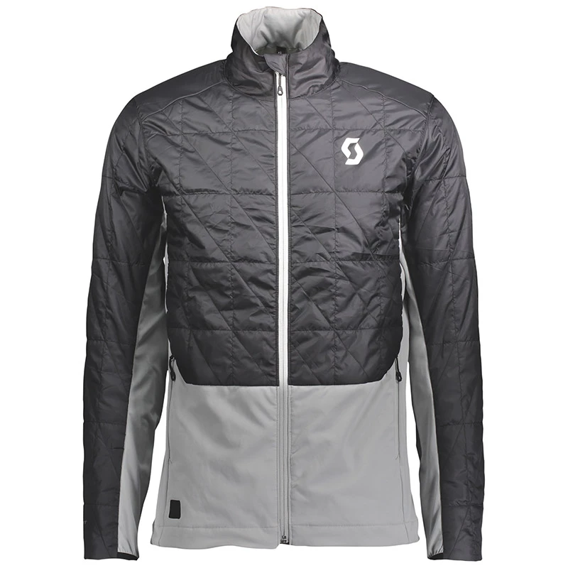 Best Sale ✔️ Fleeces Scott Insuloft Hybrid Ft Jacket Black Grey 😍 2 Best Sale ✔️ Fleeces Scott Insuloft Hybrid Ft Jacket Black Grey 😍 - Image 2