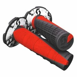 Budget 🧨 Handgrips Scott Grips Duece Black Red 🛒