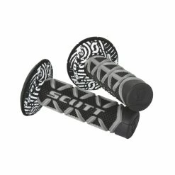 Best Pirce 😍 Handgrips Scott Diamond Grip Grey Black 👏
