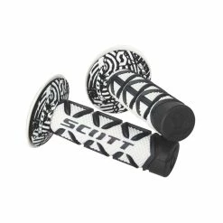 Promo 😀 Handgrips Scott Diamond Grip Black White 👏